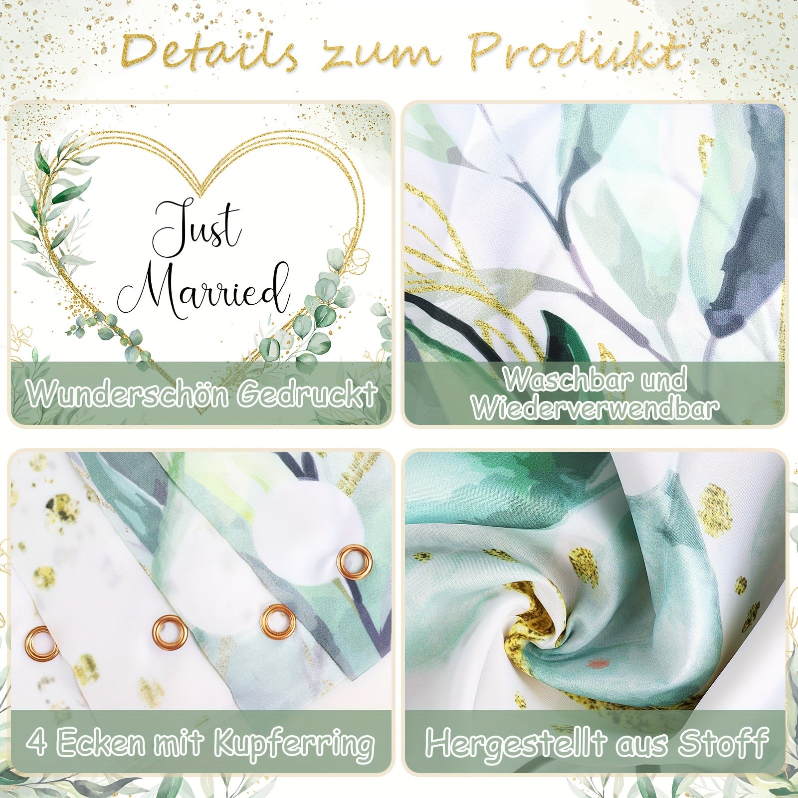 Herz ausschneiden Brautpaar-Spiel Photo Background Heart-Shape Party Wedding Decoration Engaged Banner