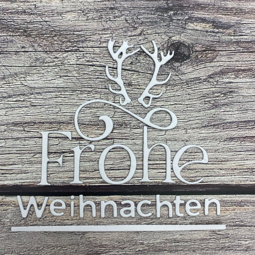Prägestempel Frohe Weihnachten Und Ein Gutes Neues Jahr Metal Cutting Die For Greeting Card Making Scrapbook DIY Gift 2025 New
