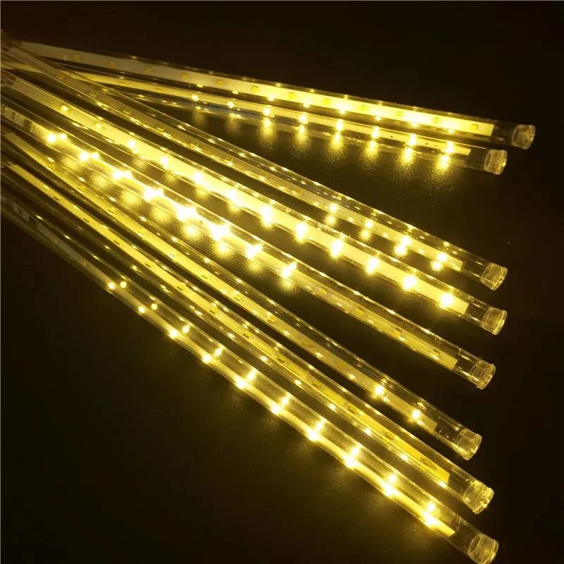 Christmas Decoration 2025Led Lights Decorations for Outdoor Tree Garland Lighting Mood Light Garden String Party Lights Festoon