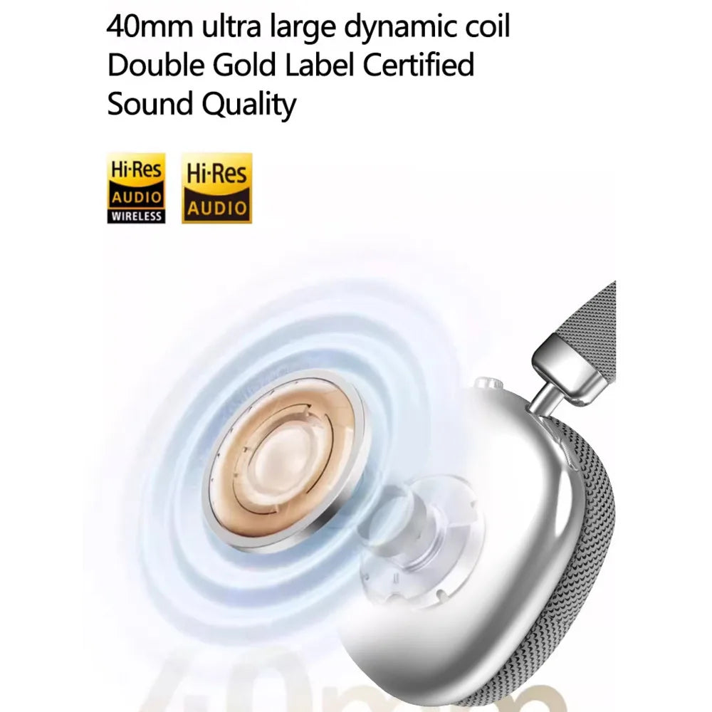 Original Over-Ear Wireless Bluetooth Headphones Noise Cancelling Microphone Gaming Head  Mounted Earphones Supports TF Card