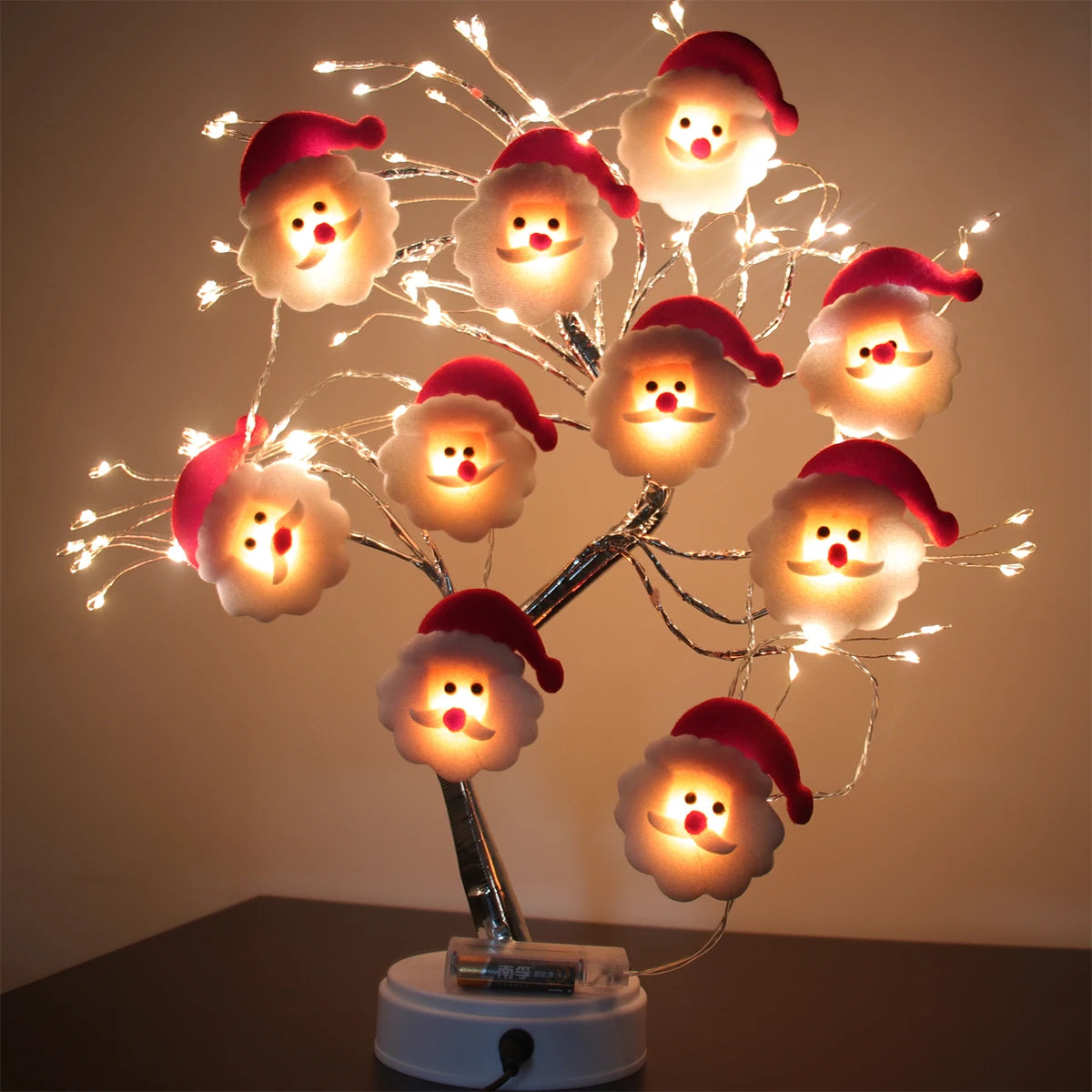 Weihnachten Deko Snowman Christmas LED Garland String Light Merry Christmas Decorations Cristmas Tree Ornament Xmas Navidad Gifts